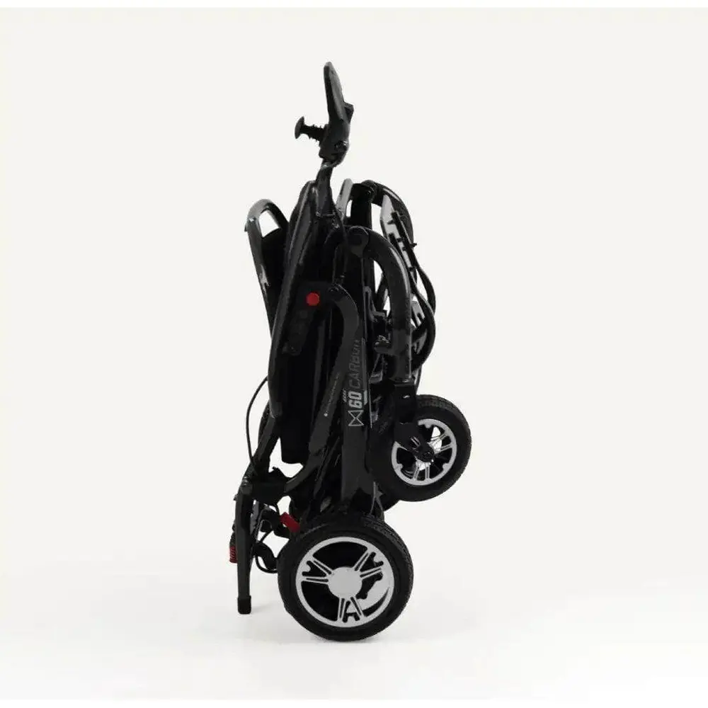 MM60 Carbon Folding Electric Wheelchair - folding design