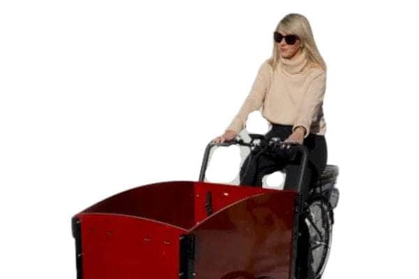 Mobility Star Classic Electric Dutch Cargo Tricycle Bike with a spacious cargo area, ideal for transporting goods, featuring an ergonomic design and electric assist for easy pedaling