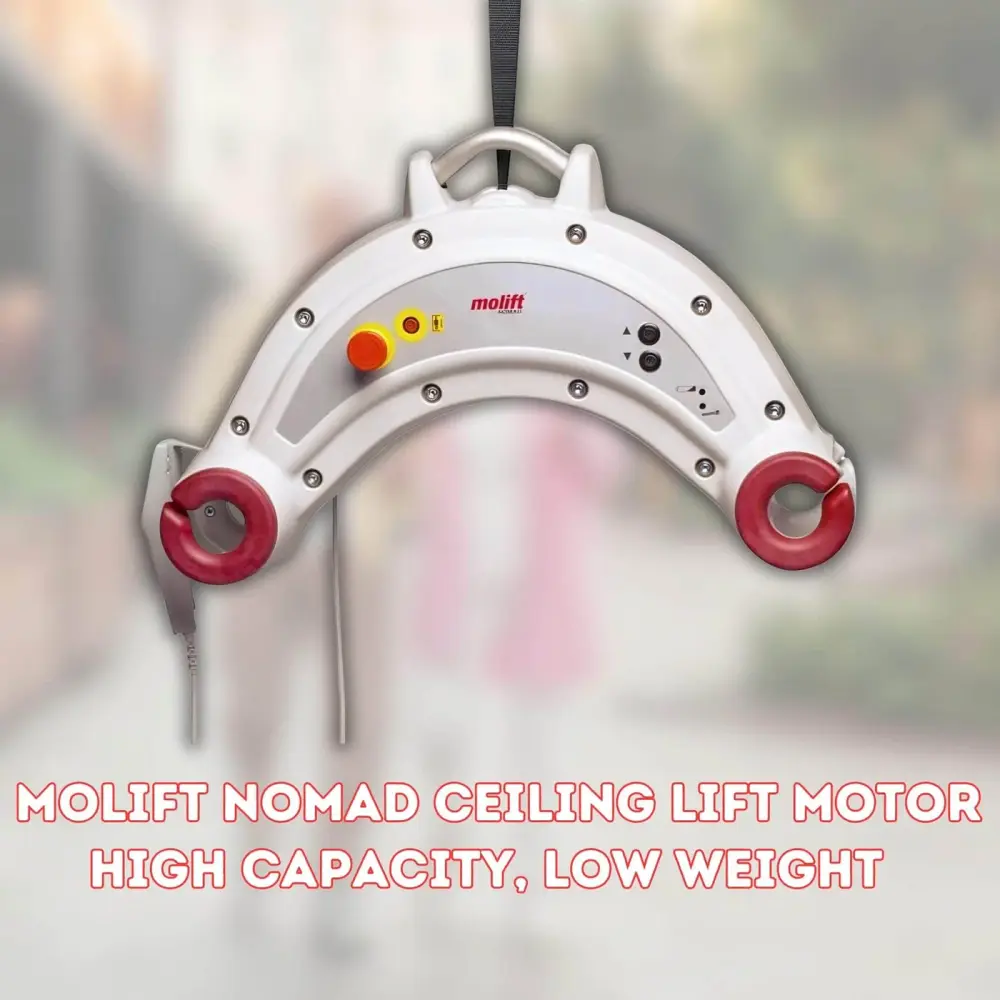 High Capacity, Low Weight: Molift Nomad Lift Medical Ceiling Lift