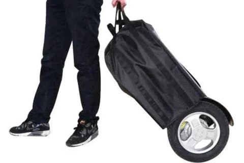 Move Lite Folding Power Wheelchair showing airline-approved lithium-ion batteries for travel safety.