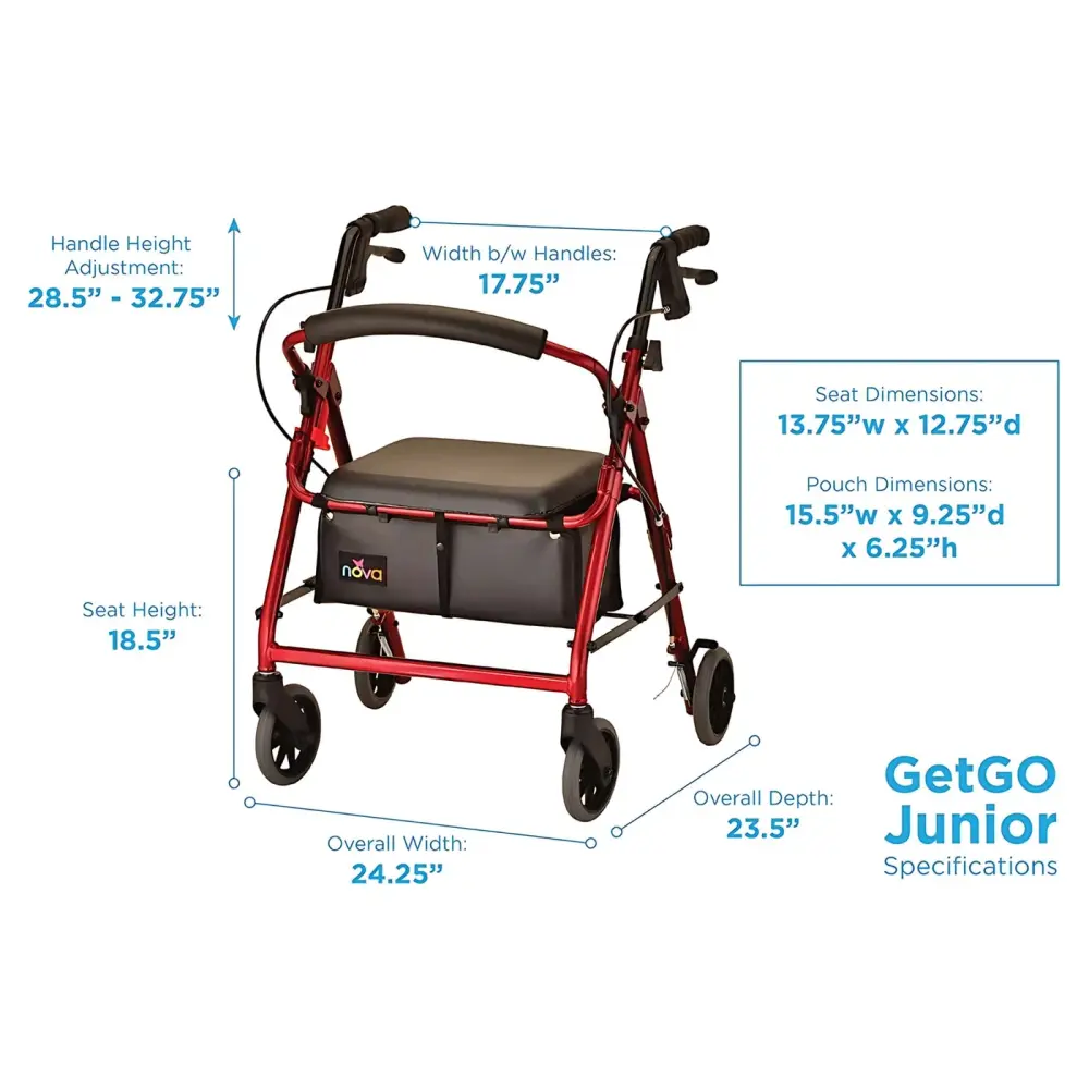 Nova Medical GetGo Junior Rollator