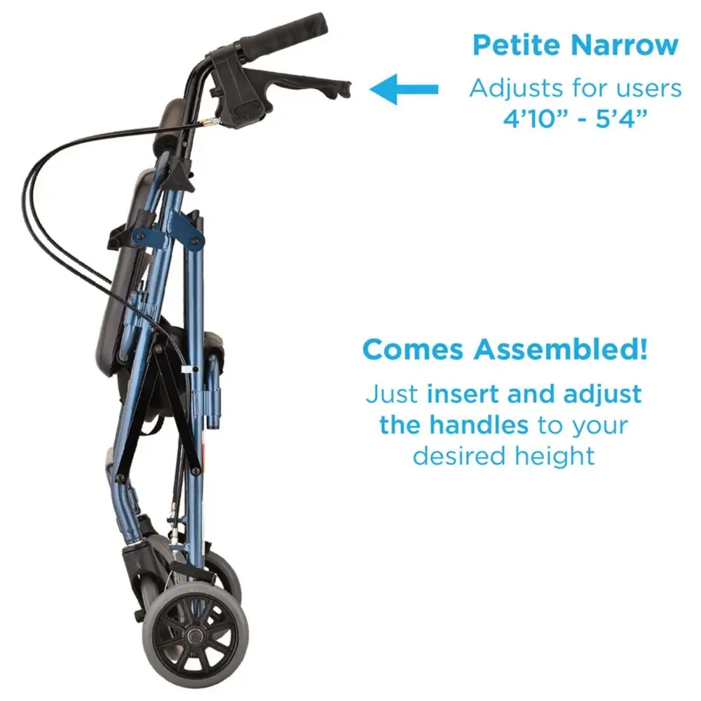 Nova Medical GetGo Petite Narrow Rollator