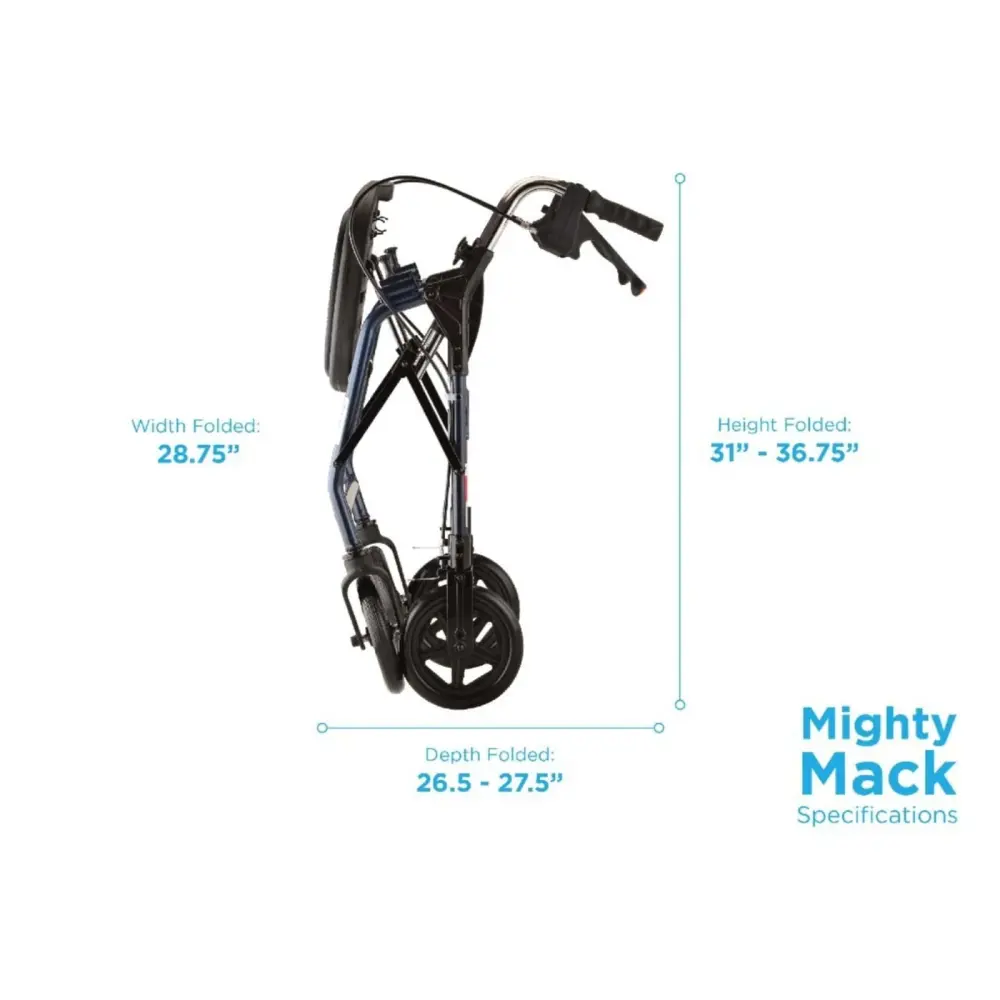 Mighty Mack HD Bariatric Rollator