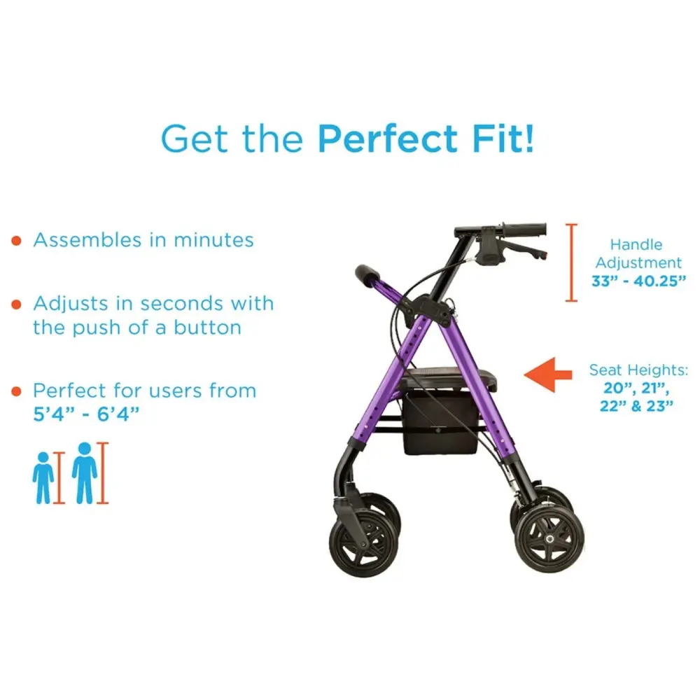 STAR 8 DX Rollator Walker