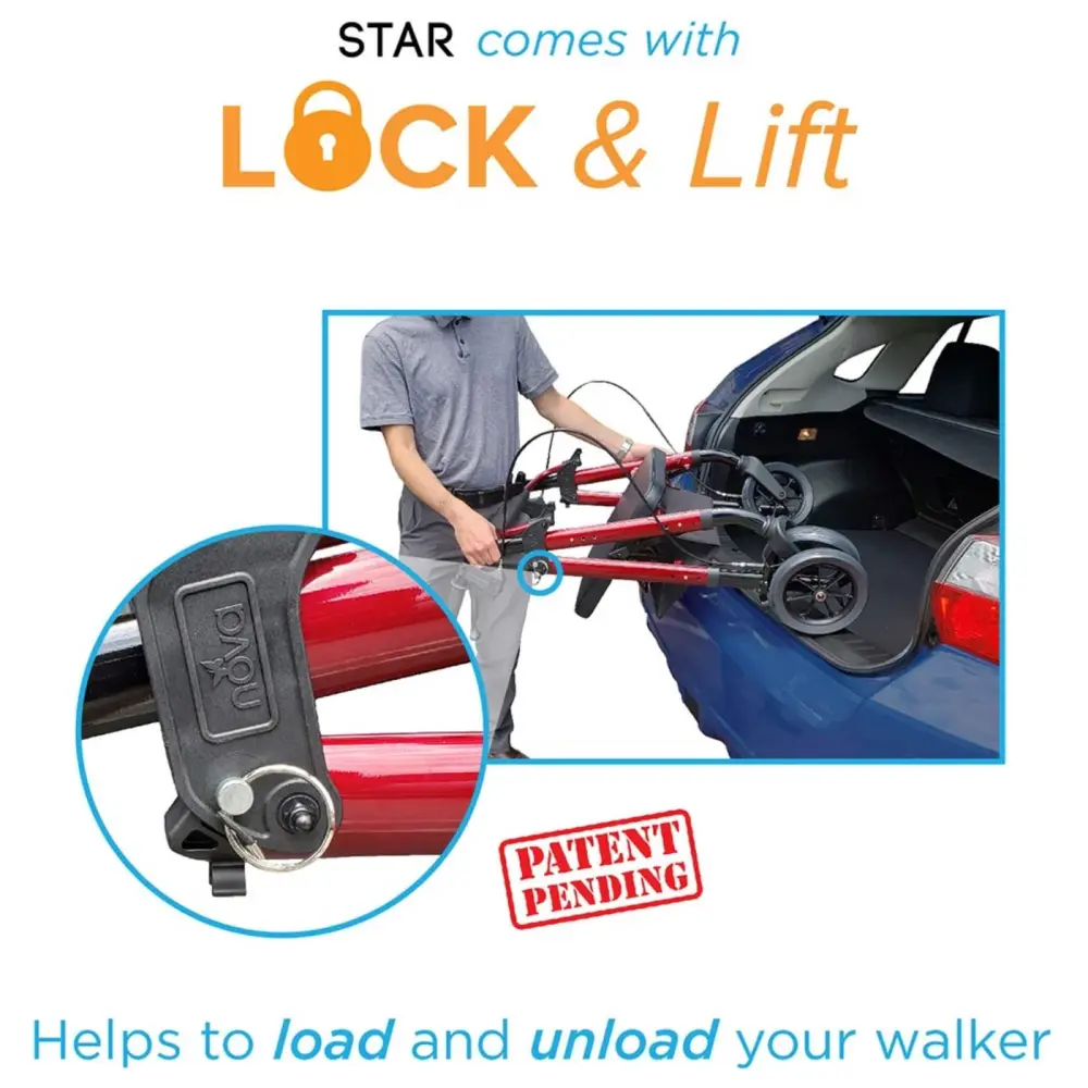 STAR 8 DX Rollator Walker