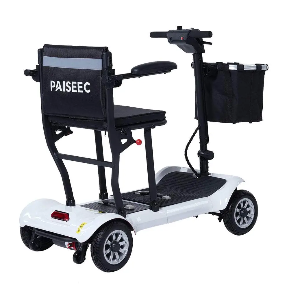 Paiseec Lightweight Mobility Scooter D3 in White | Dignity Mobility