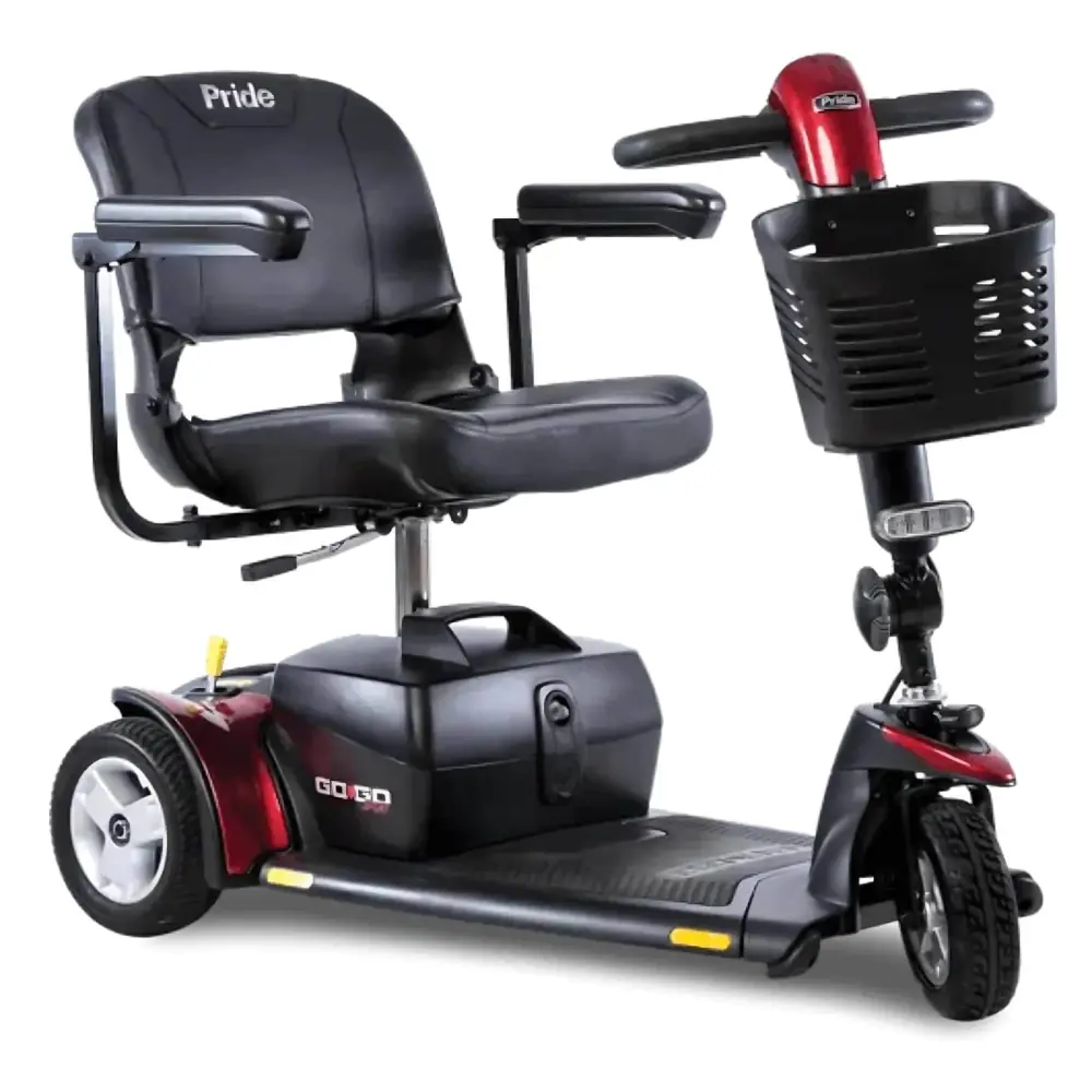 Pride Go-Go Sport Travel Mobility Scooter - 3 Wheel | Dignity Mobility