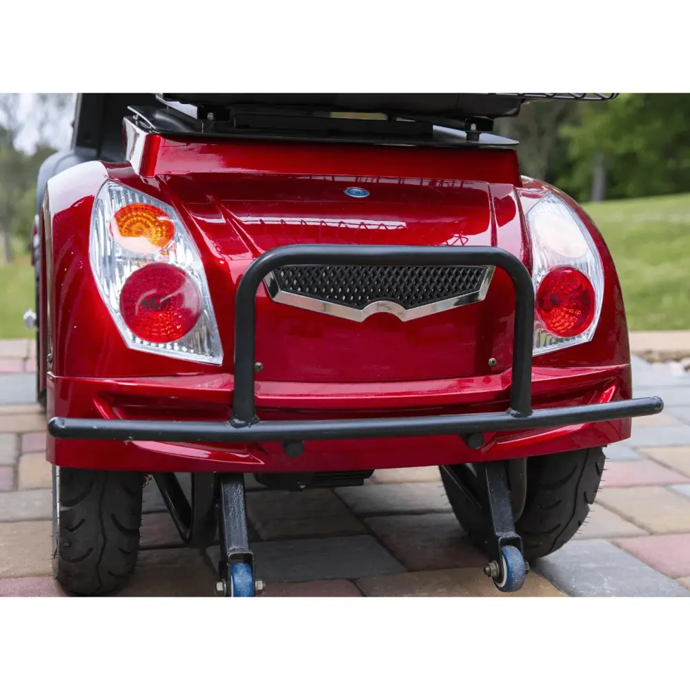Red Elephant Scooter front view showing 700W motor power