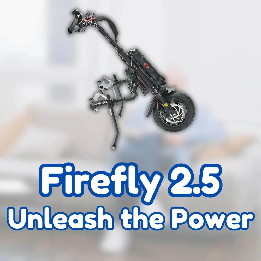 Rio Firefly 2.5 motor, throttle and grips