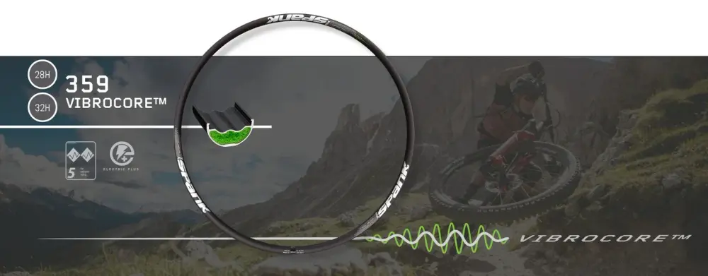 SPANK 359 Vibrocore rim