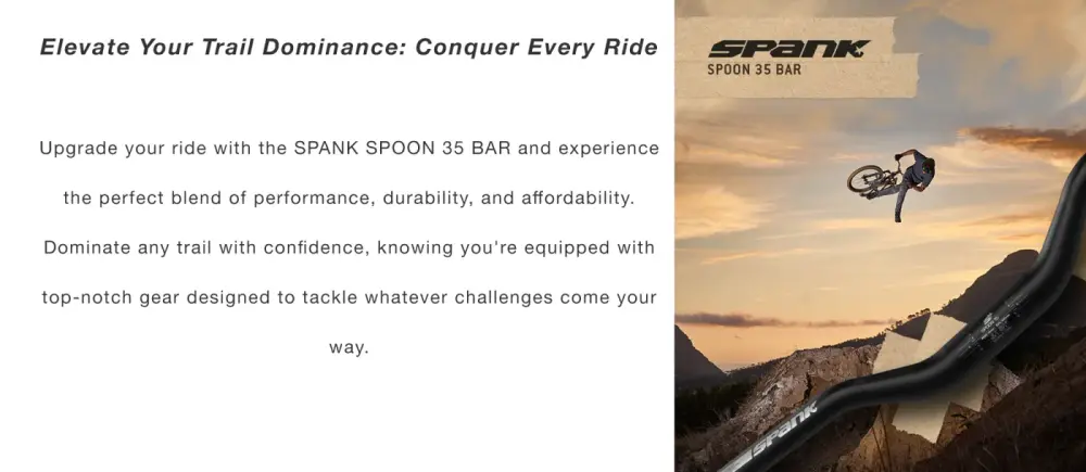 Spank Spoon 800 Bar detail