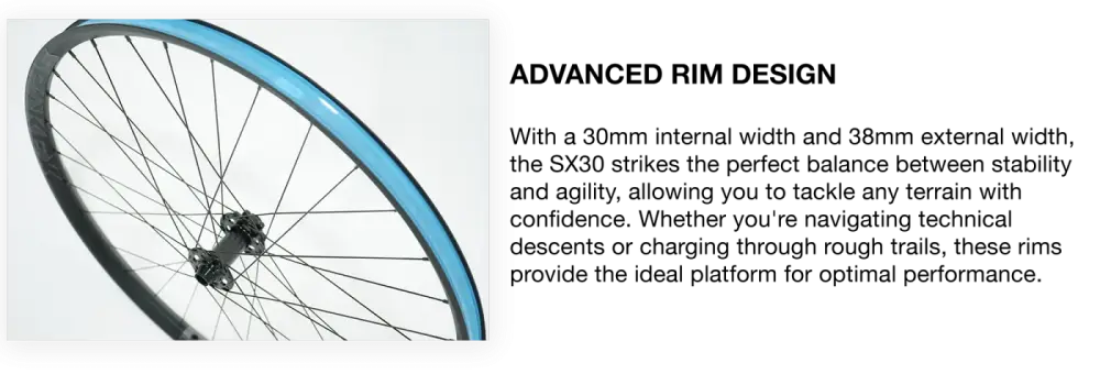 Industry Nine x SpokeX SX30 Wheelset detail