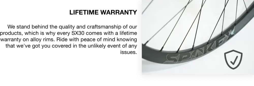 Industry Nine x SpokeX SX30 Wheelset detail