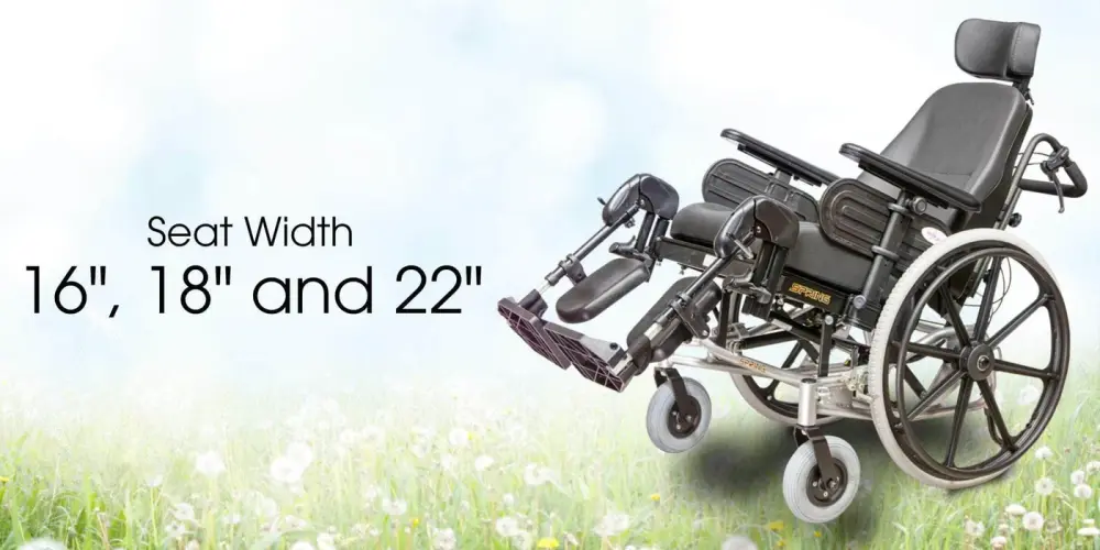 ev rider spring tilt-n-space manual wheelchair hw1