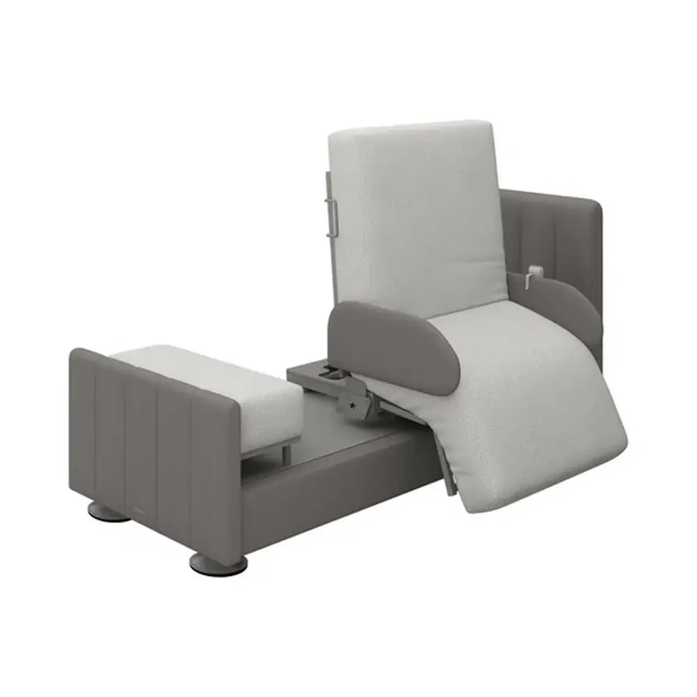 StarSleep Arlo rotating care bed fits naturally into a home bedroom