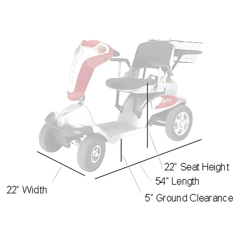 Titan Hummer XL Mobility Scooter
