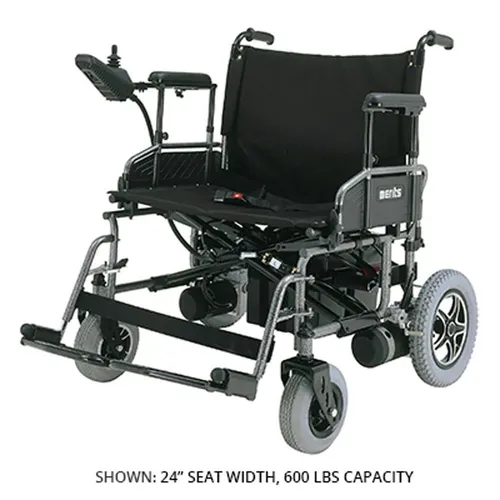 Electric wheelchair with 24
