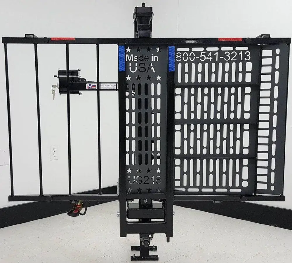 Wheelchair Carrier Hold N' Go Electric Lift in Standard Platform Design | Dignity Mobility